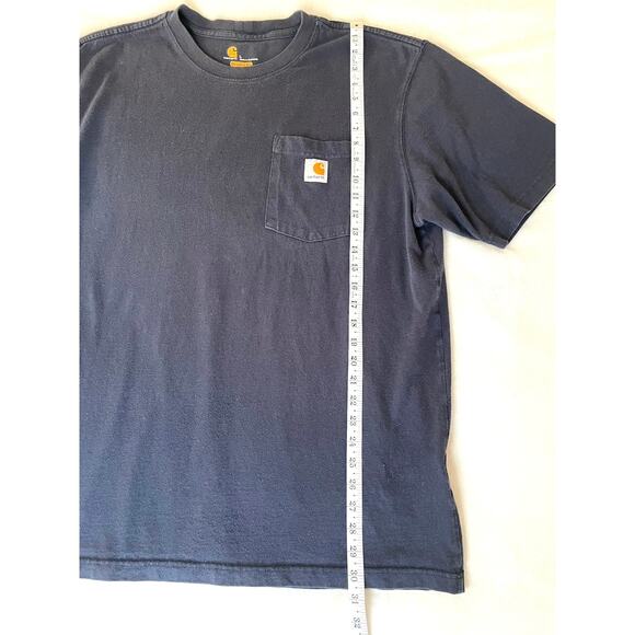 Carhartt Original Fit Pocket T-Shirt Black L Workwear - Picture 4 of 6